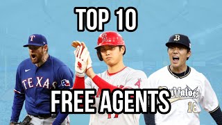 Top 10 MLB Free Agents This Off Season [upl. by Ettegroeg]