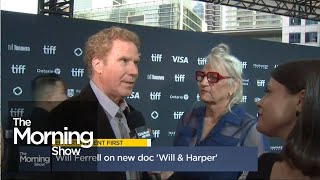 Will Ferrell opens up about his emotional road trip in “Will amp Harper” at TIFF [upl. by Lewls939]