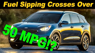 2017 Kia Niro Hybrid Crossover First Drive Review  In 4K UHD [upl. by Anwahsit]