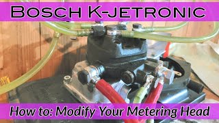 Bosch Kjetronic  How to Modify Your Metering Head [upl. by Gildea437]