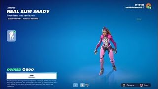 Fortnite January 17th Item Shop Real Slim Shady Emote [upl. by Munroe]