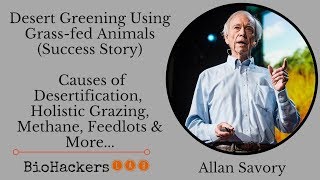 Using Grassfed Animals for Desert Greening Success Story • Allan Savory [upl. by Sauncho856]