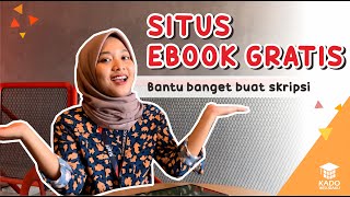 Rekomendasi Website Download Ebook Buku Gratis FREE buat bahan Skripsi [upl. by Kcired28]