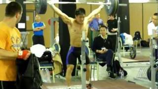 110kg Muscle Snatch at U77kg Body Weight [upl. by Odnesor15]