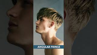 Short Trending haircuts Angular Fringe menshairstyles menshair [upl. by Thenna]