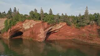 The Sea Caves of St Martins New Brunswick [upl. by Sanjay]