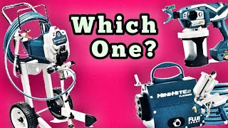 Which Paint Sprayer Should You Use  Airless Paint Sprayer [upl. by Enitsenrae60]