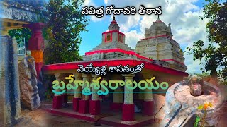 వెయ్యేళ్ల శాసనంతో భ్రహ్మేశ్వరాలయం brahmeshwar ancienttemples ashoktravelvlogs [upl. by Elleynod147]