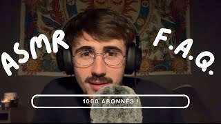 ASMR  MA PREMIÈRE FAQ [upl. by Howund]