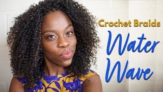 Crochet Braids  Freetress Water Wave [upl. by Resee]