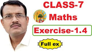 Class 7 maths Chapter 1  Integers  Exercise 14 [upl. by Airtemad]