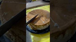 Flan napolitano casero de cajeta pastel viral parati trend streetfood foryou cake foodie [upl. by Notniuqal]