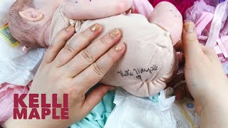 Kelli Maple Painted Us Cupcake Fairy Fantasy Reborn Doll [upl. by Collis]