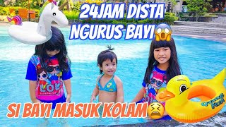 24JAM DISTA JAGAIN BAYI DI HOTEL😱 MAMI PAPI PACARAN😁 viralvideos [upl. by Ahsa545]