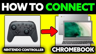 How To Connect Nintendo Switch Controller To Chromebook 2024  Step by Step [upl. by Eliott880]