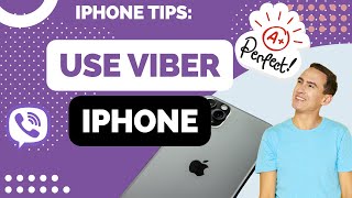 How to Use Viber on iPhone in 2024 [upl. by Obau]