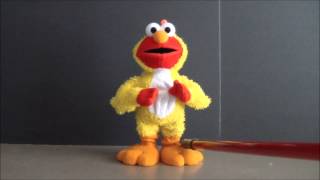 Sesame Street Elmo and Cookie Monster Sing Chicken Dance  ABCs  Oh When the Saints Go Marching In [upl. by Nwahsuq]