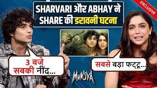 Sharvari Wagh amp Abhay Verma Share HORROR Incident From Shooting Learning From Ranveer  Munjya [upl. by Clarke]