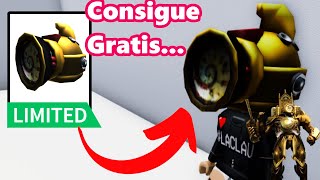 COMO CONSEGUIR CABEZA TITAN CLOCKMAN SKIBIDI TOLILET GRATIS 5K STOCK ROBLOX FREE LIMITED [upl. by Clair]