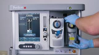 Installing the Sigma EVA Anaesthetic Vaporizer on an Anaesthetic Machine [upl. by Nyvek]