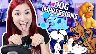 CARTOON DOG VOICE IMPRESSIONS [upl. by Agnes]