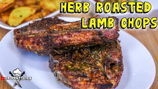 Herb Roasted Lamb Shoulder Chops  Moist And Delicious [upl. by Aerua]