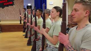 Spangdahlem Air Base Honor Guard Training Class 18B [upl. by Erie]