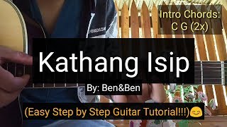 Kathang isip  BenampBenFull Song Guitar Tutorial  Easy Chords [upl. by Phare]