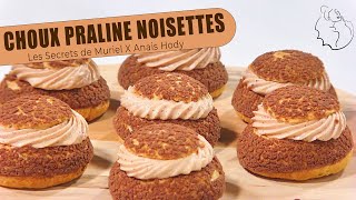 Recette savoureuse de choux praliné noisettes avec Anaïs Hody [upl. by Scammon]