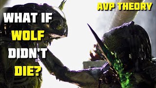 What if Wolf Predator DIDNT DIE in AVP Requiem Theory [upl. by Ariaes]