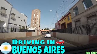 Driving in Buenos Aires from San Isidro to Béccar [upl. by Ettevol]