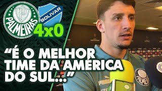 PIQUEREZ FALOU APÓS PALMEIRAS 4 X 0 BOLÍVAR [upl. by Alor551]