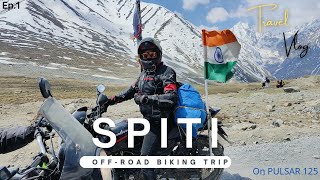 My First Youtube Vlog  Gwalior to Spiti Valley  Ride Start EP  01 [upl. by Ecidna]