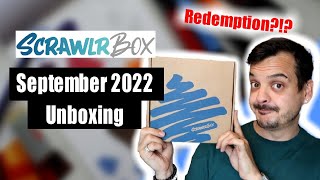 ScrawlrBox Unboxing September 2022 [upl. by Iramo]