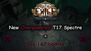 New Gatling Gun Spectres Are Kinda Nuts  Path of Exile 324 Necropolis [upl. by Laveen]