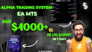 Made 4K On Live Account By EA😱  Alpha Trading System EA [upl. by Margo]