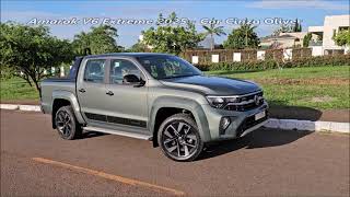 Nova Amarok V6 2025 Extreme  preço consumo e detalhes  wwwcarblogbr [upl. by Ralli475]