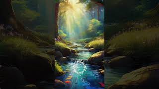 ELVEN GLADE 🌼 60 Second Meditation  Peaceful Ambient Music ambientstudy instrumentalmusic [upl. by Corbett]