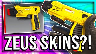 CSGO ZEUS SKINS ARE COMING WORKSHOP UPDATE [upl. by Zephan120]