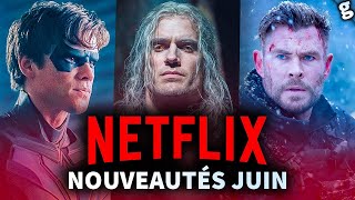 NETFLIX  NOUVEAUTÉS en JUIN   de 50 Films et Séries [upl. by Annecorinne]