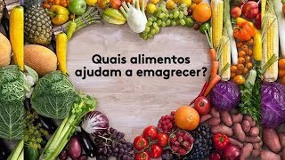 Quais Alimentos Ajudam a Emagrecer  Programa Nutrição Fácil [upl. by Vitale]