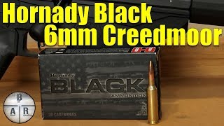 Hornady Black  6 mm Creedmoor 105 gr BTHP review [upl. by Ahsieker648]