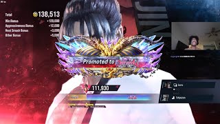 Finally hitting GOD  Road to GOD Finale  Tekken 8 [upl. by Mathias515]