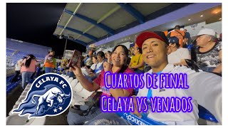 ASI VIVIMOS LOS CUARTOS DE FINAL DE CELAYA VS VENADOS 🐂 [upl. by Oiznun402]