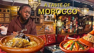 The BEST MOROCCAN FOOD in London  Oasis Lounge Review [upl. by Fablan]