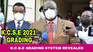 KCSE GRADING SYSTEM 2021 REVEALED [upl. by Oilut]