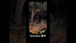 Skinwalker caught on camera 😱  horrorstories shorts trending scary [upl. by Yentuoc]