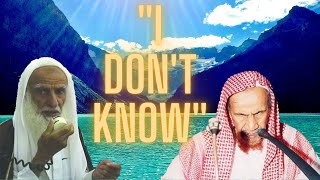 Sheikh Ibn Baz and Ibn Uthaymeen Say quotI Dont Knowquot When Asked for a Fatwa [upl. by Yleoj669]