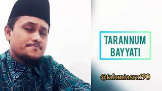 SURAH AL FATIHAH Tarannum Bayyati  Fahmi Asraf [upl. by Mozza]