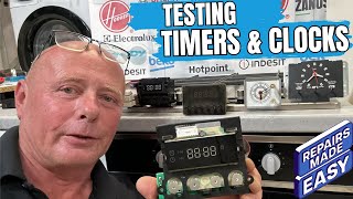 How To Test Oven Timer Clocks Relays With Multimeter A DIY Guide To Tests [upl. by Eamon341]